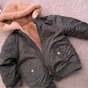 Kids reversable bomber jacket